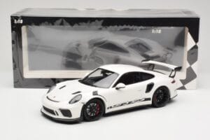 Porsche 911 991.2 GT3 RS Bel s Črnimi Platišči Minichamps 1:18 155068224 Kovina – slika 6 od 6