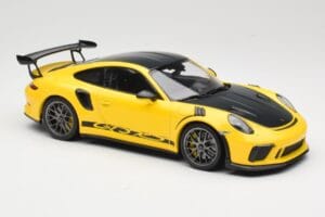 Porsche 911 991.2 GT3 RS Rumen Weissach Package Platinum Wheels Minichamps 1:18 155068221 Kovina – slika 4 od 6