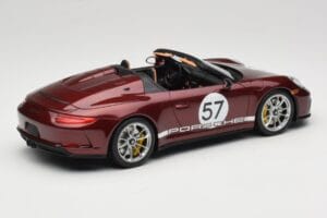 Porsche 911 991.2 Speedster Heritage Edition Cherry Metallic GT Spirit 1:18 GT929 Smola – slika 2 od 6