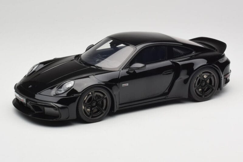 Porsche 911 992 Brabus 900 Rocket-R Obsidian Black GT Spirit 1:18 GT502 Smola