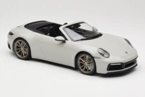 Porsche 911 992 Carrera 4S Kabriolet Siv Minichamps 1:18 155067335 Kovina – slika 4 od 6