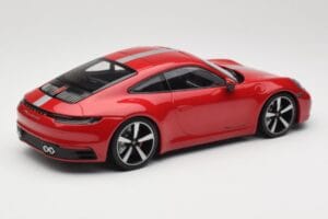 Porsche 911 992 Carrera 4S Carmine Red Minichamps 1:18 155067326 Kovina – slika 2 od 6