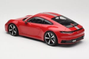 Porsche 911 992 Carrera 4S Carmine Red Minichamps 1:18 155067326 Kovina – slika 5 od 6