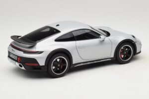 Porsche 911 992 Dakar Ice Grey Metallic Norev 1:18 187242 Kovina – slika 3 od 8