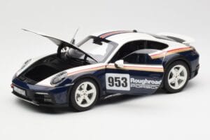 Porsche 911 992 Dakar Rough Roads Norev 1:18 187240 Kovina – slika 2 od 9