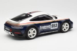 Porsche 911 992 Dakar Rough Roads Norev 1:18 187240 Kovina – slika 3 od 9