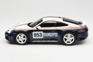 Porsche 911 992 Dakar Rough Roads Norev 1:18 187240 Kovina – slika 5 od 9