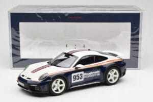 Porsche 911 992 Dakar Rough Roads Norev 1:18 187240 Kovina – slika 9 od 9