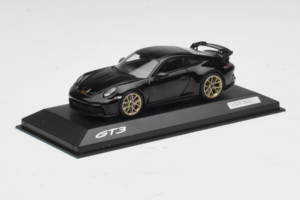 Porsche 911 992 GT3 Črn Z Zlatimi Platišči Minichamps 1:43 WAP0201520M007 Kovina – slika 2 od 4