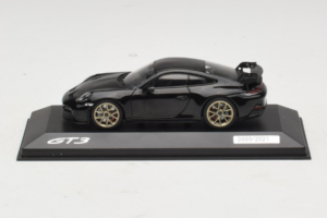 Porsche 911 992 GT3 Črn Z Zlatimi Platišči Minichamps 1:43 WAP0201520M007 Kovina