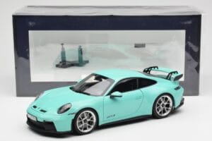 Porsche 911 992 GT3 Mint Zelen Norev 1:18 187316 Kovina – slika 8 od 8