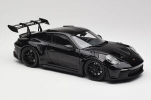 Porsche 911 992 GT3 RS Črn & Črna Platišča Concept Minichamps 1:18 911992003 Kovina – slika 6 od 8
