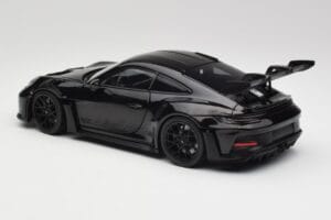 Porsche 911 992 GT3 RS Črn & Črna Platišča Concept Minichamps 1:18 911992003 Kovina – slika 7 od 8