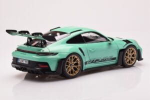 Porsche 911 992 GT3 RS Mint Zelen Norev 1:18 187362 Kovina – slika 3 od 8