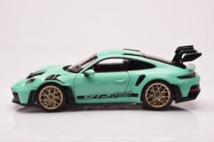 Porsche 911 992 GT3 RS Mint Zelen Norev 1:18 187362 Kovina – slika 4 od 8