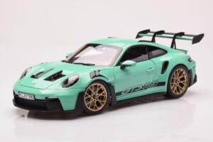 Porsche 911 992 GT3 RS Mint Zelen Norev 1:18 187362 Kovina