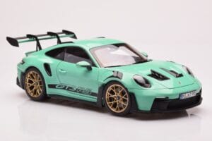 Porsche 911 992 GT3 RS Mint Zelen Norev 1:18 187362 Kovina – slika 6 od 8