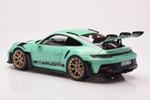 Porsche 911 992 GT3 RS Mint Zelen Norev 1:18 187362 Kovina – slika 7 od 8