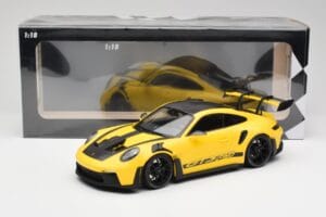Porsche 911 992 GT3 RS Racing Rumena & Črna Kolesa Minichamps 1:18 153062245 Kovina – slika 6 od 6