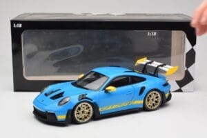 Porsche 911 992 GT3 RS Shark Moder & Rumen Decor Concept Minichamps 1:18 911992001 Kovina – slika 8 od 8
