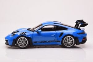 Porsche 911 992 GT3 RS Sharkblue Norev 1:18 187358 Kovina – slika 4 od 8