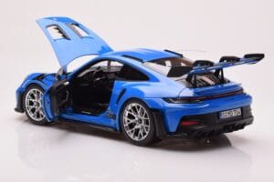 Porsche 911 992 GT3 RS Sharkblue Norev 1:18 187358 Kovina – slika 5 od 8