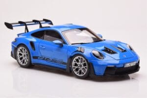 Porsche 911 992 GT3 RS Sharkblue Norev 1:18 187358 Kovina – slika 6 od 8