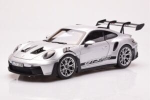 Porsche 911 992 GT3 RS Srebrn Metalik Norev 1:18 187357 Kovina