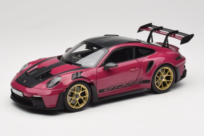 Porsche 911 992 GT3 RS Weissach Package Ruby Star Norev 1:18 187370 Kovina