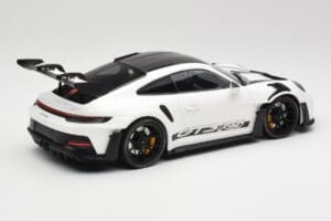 Porsche 911 992 GT3 RS Bela & Črna Kolesa Minichamps 1:18 155062230 Kovina – slika 2 od 6