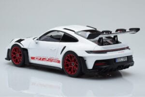 Porsche 911 992 GT3 RS Bel Pyro Rdeč Norev 1:18 187352 Kovina – slika 7 od 8