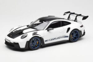 Porsche 911 992 GT3 Weissach Package Bel & Indigo Moder Norev 1:18 187353 Kovina