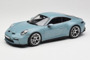 Porsche 911 992 S/T Meissen Blue Norev 1:18 187470 Kovina