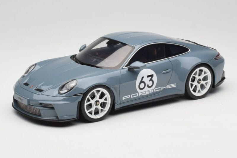 Porsche 911 992 ST Gentian Blue Metallic GT Spirit 1:18 GT491 Smola