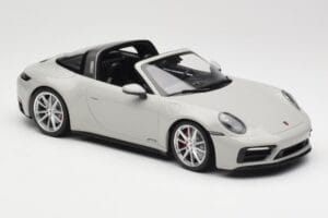Porsche 911 992 Targa 4 GTS Siv Minichamps 1:18 155061064 Kovina – slika 4 od 6