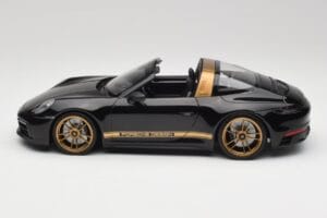 Porsche 911 992 Targa Porsche Design Črna & Zlata Concept Minichamps 1:18 PORSCHE001 Kovina – slika 3 od 6