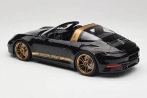 Porsche 911 992 Targa Porsche Design Črna & Zlata Concept Minichamps 1:18 PORSCHE001 Kovina – slika 5 od 6