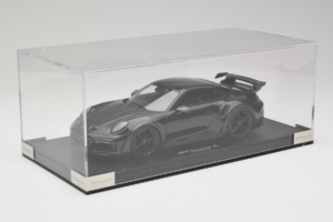 Porsche 911 992 TechArt GTstreet R Črn Z Črnimi Kolesi TechArt 1:18 REMC012 Smola – slika 2 od 6