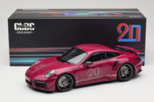 Porsche 911 992 Turbo S Coupe Sport Design Rdeč Minichamps 1:18 113069075 Kovina – slika 8 od 8
