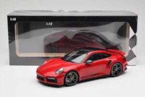 Porsche 911 992 Turbo S Rdeč Minichamps 1:18 155069070 Kovina – slika 6 od 6