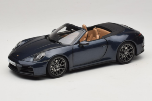 Porsche 911 992.2 Carrera Kabriolet Yachting Blue Norev 1:18 187180 Kovina