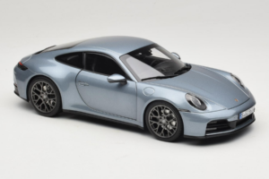Porsche 911 992.2 Carrera Polar Silver Metallic Norev 1:18 187170 Kovina – slika 6 od 8