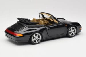 Porsche 911 993 Kabriolet Črn UT Models 1:18 27806-U1 Kovina – slika 3 od 8