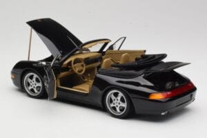 Porsche 911 993 Kabriolet Črn UT Models 1:18 27806-U1 Kovina – slika 5 od 8