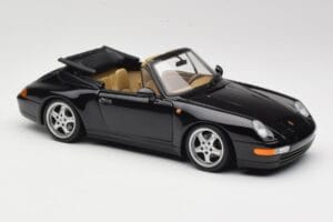 Porsche 911 993 Kabriolet Črn UT Models 1:18 27806-U1 Kovina – slika 6 od 8