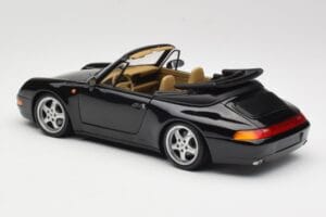 Porsche 911 993 Kabriolet Črn UT Models 1:18 27806-U1 Kovina – slika 7 od 8