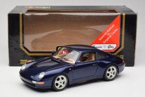 Porsche 911 993 Carrera Cup Moder Braccio & Gotz 1993 Bburago 1:18 3060-M1 Kovina – slika 8 od 8