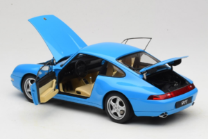 Porsche 911 993 Carrera Blue Metallic AUTOart 1:18 78133 Kovina – slika 5 od 8
