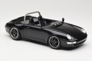Porsche 911 993 Carrera Kabriolet Črn Bburago 1:18 3090-M1 Kovina – slika 6 od 8