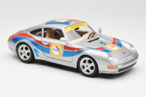 Porsche 911 993 Carrera Cup #1 1993 Bburago 1:18 3050-M2 Kovina – slika 6 od 8